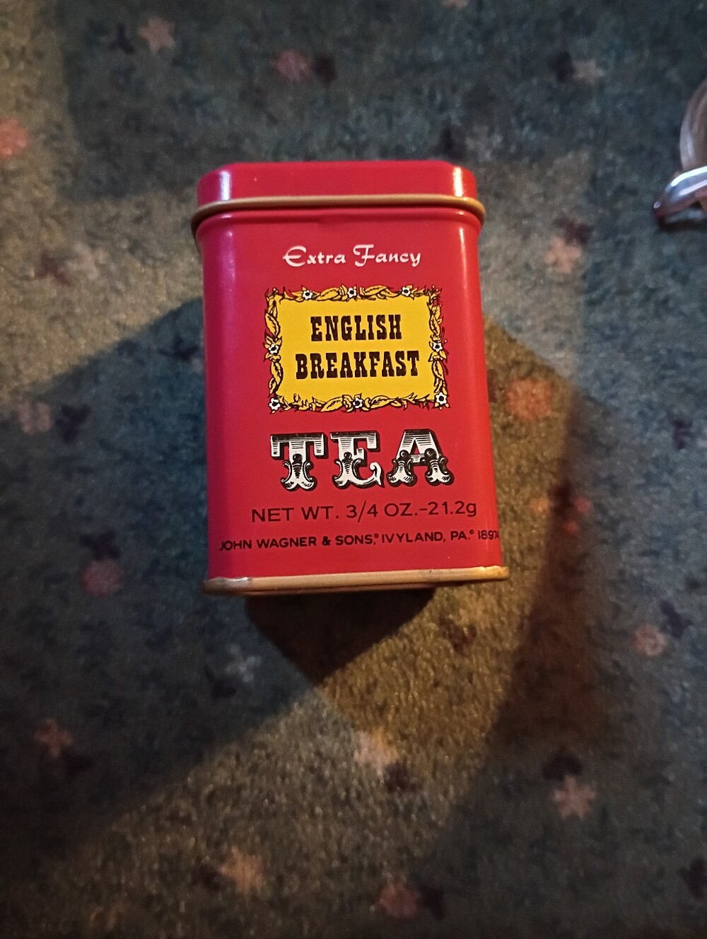 Wagner's Spice Orange & Spice Tea Tin - White